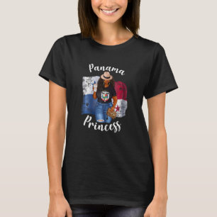 Camiseta Princesa de Panamá ama el café panameño