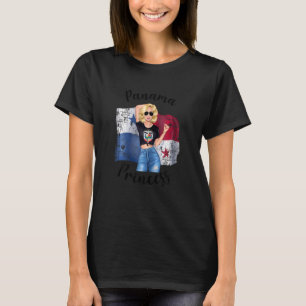 Camiseta Princesa de Panamá rubia madre panameña