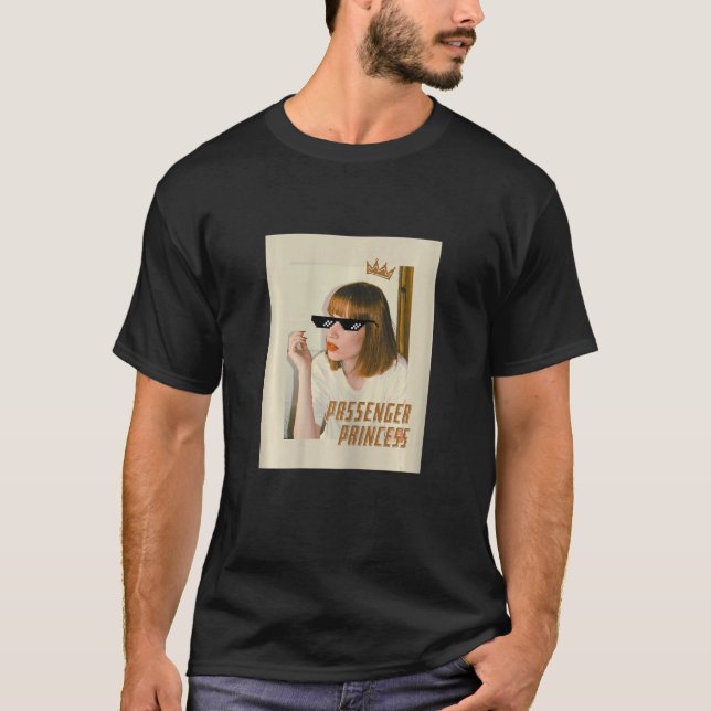 Camiseta Princesa de Pasajeros de Mujeres (Anverso)