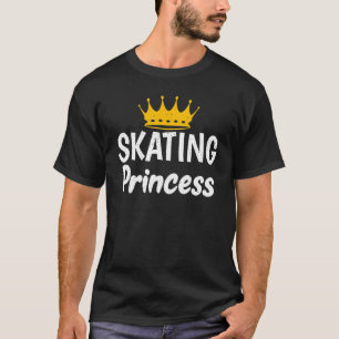 Camiseta Princesa de patinaje sobre ruedas