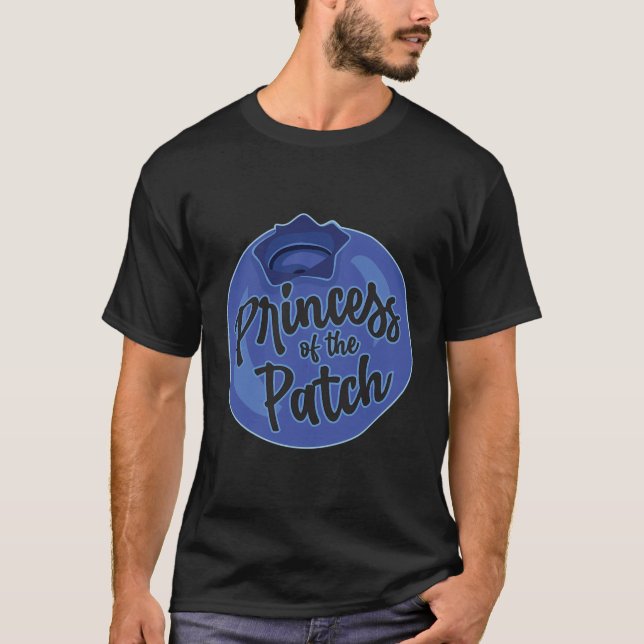 Camiseta Princesa De Picadura De Arándano De La Cuta De Par (Anverso)