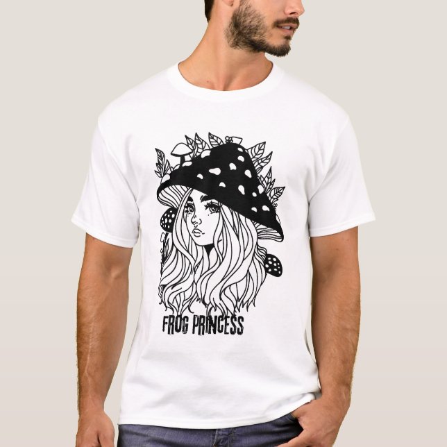 Camiseta Princesa de rana- (Anverso)