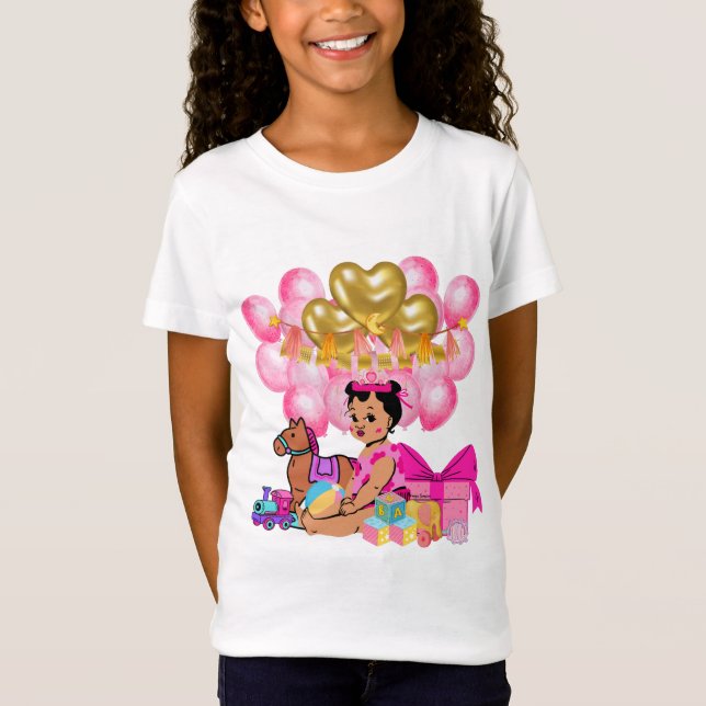 Camiseta Princesa de rosa (Anverso)