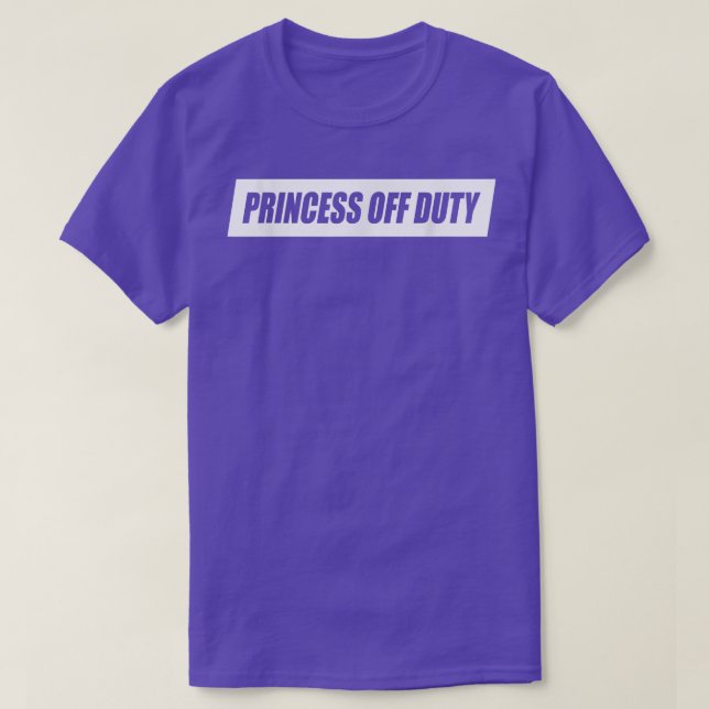 Camiseta Princesa de servicio de princesa civil disfraz Dis (Diseño del anverso)
