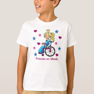 Camiseta Princesa de silla de ruedas