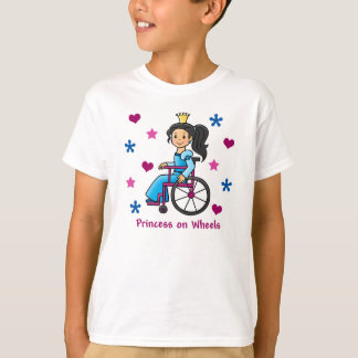 Camiseta Princesa de silla de ruedas