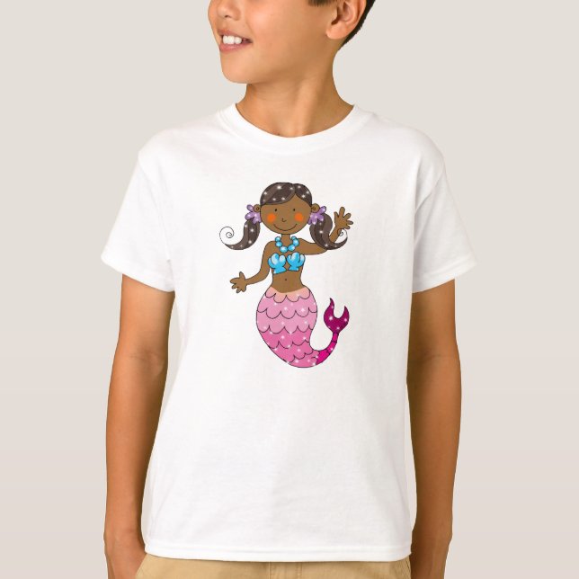 Camiseta princesa de sirena (Anverso)