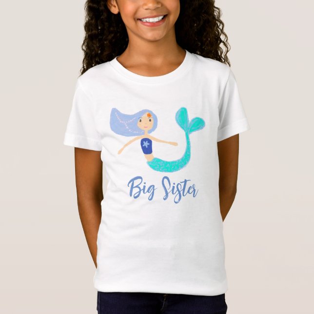 Camiseta Princesa de sirena de pastoreo (Anverso)