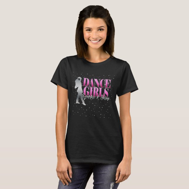 Camiseta Princesa del equipo de la danza del taladro (Anverso completo)