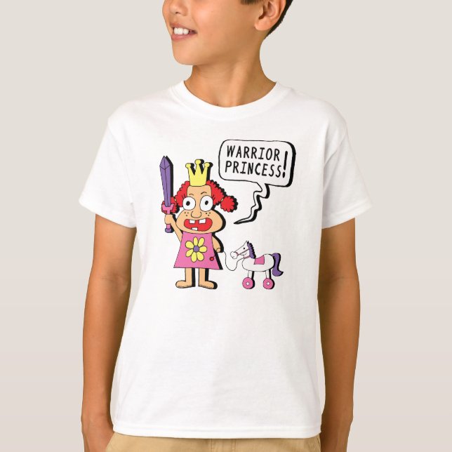 Camiseta Princesa del guerrero (Anverso)
