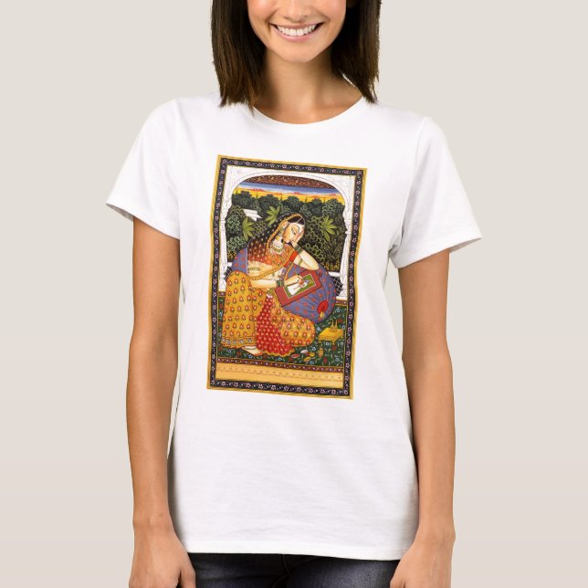 CAMISETA PRINCESA DEL INDIO DEL VINTAGE (Anverso)