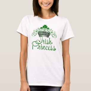 Camiseta Princesa del irlandés del día de San Patricio