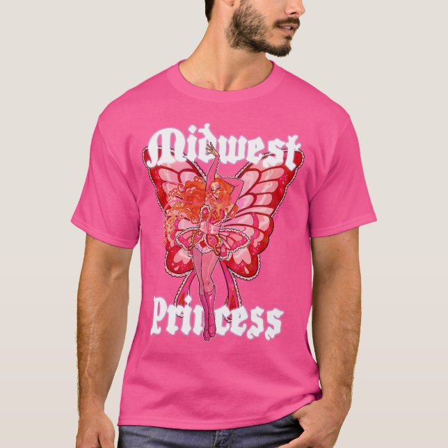 Camiseta Princesa del Medio Oeste (sin fondo) (Anverso)