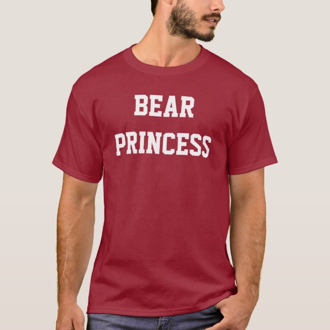 Camiseta Princesa del oso (Anverso)