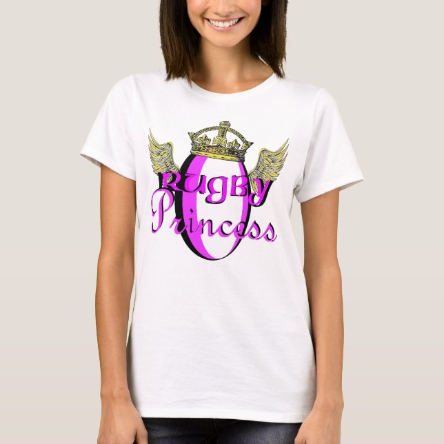 Camiseta Princesa del rugbi (Anverso)