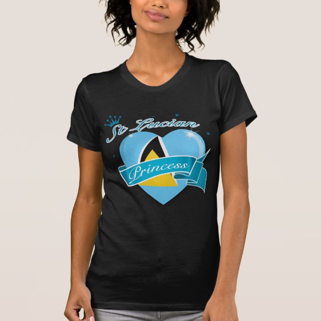 Camiseta Princesa del St Lucian (Anverso)