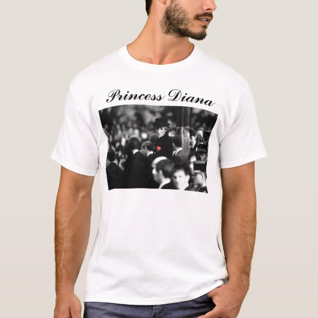 Camiseta Princesa Diana - amapola (Anverso)