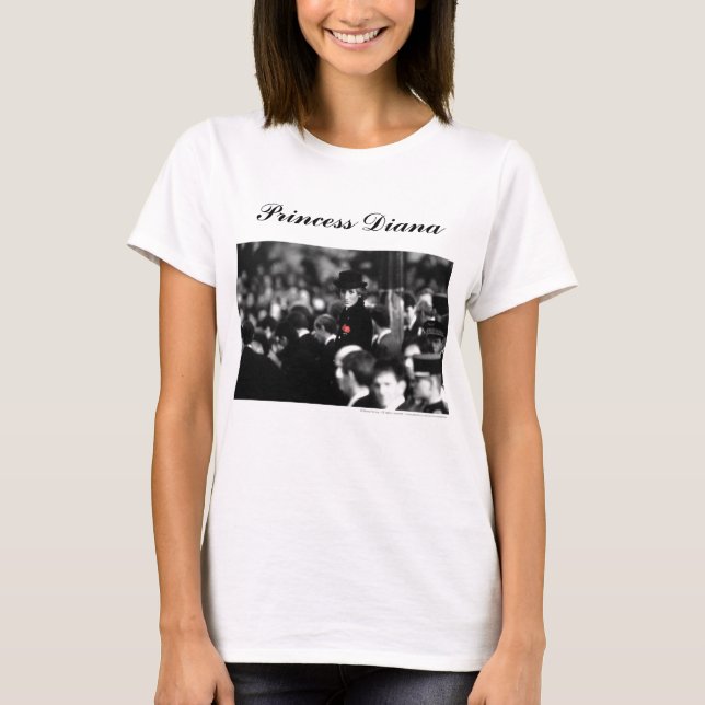 Camiseta Princesa Diana - amapola (Anverso)