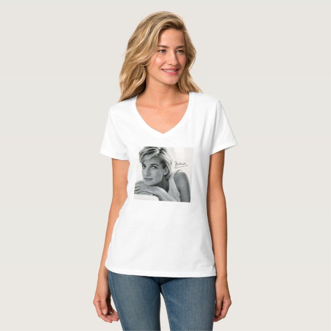 Camiseta Princesa Diana Classy Signature T-Shirt (Anverso completo)
