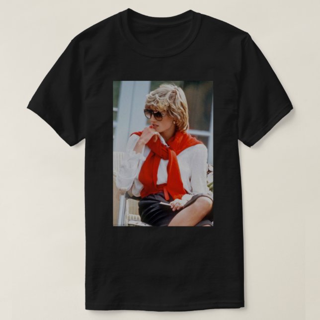 Camiseta Princesa Diana de los años 1980 (Diseño del anverso)