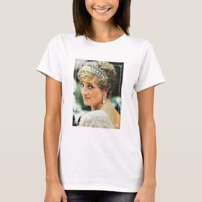 Camiseta Princesa Diana de País de Gales (Anverso)