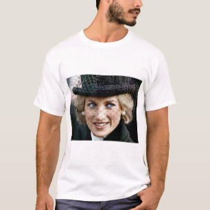 Camiseta Princesa Diana en negro