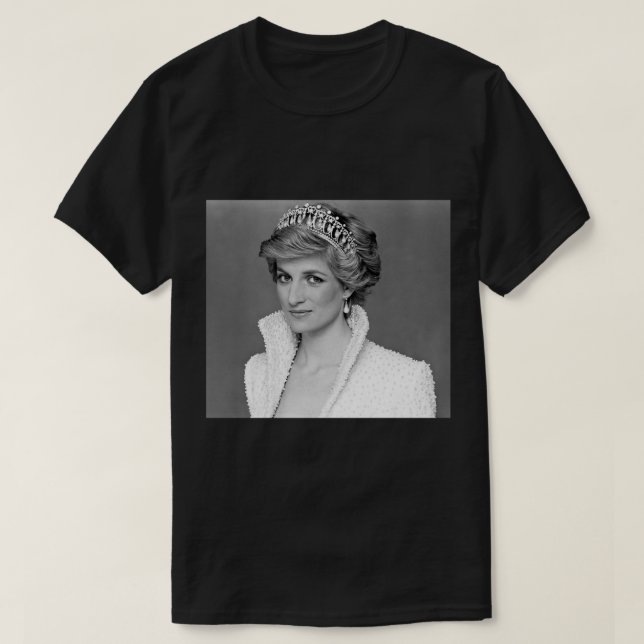 Camiseta Princesa Diana Fan Art _amp_ Merch (Diseño del anverso)