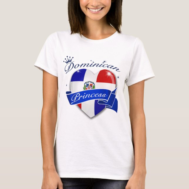 Camiseta Princesa dominicana (Anverso)