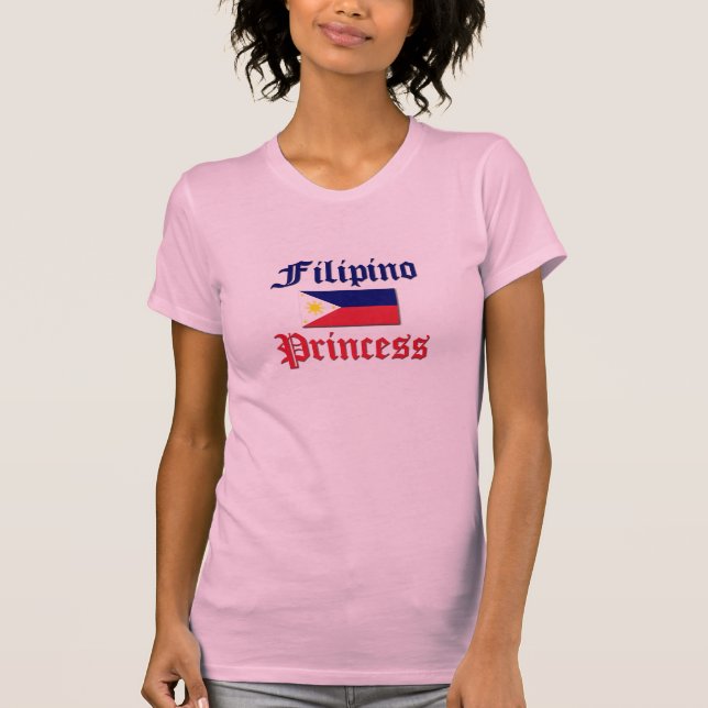 Camiseta Princesa filipina (Anverso)