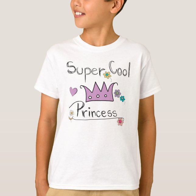 Camiseta Princesa fresca estupenda (Anverso)