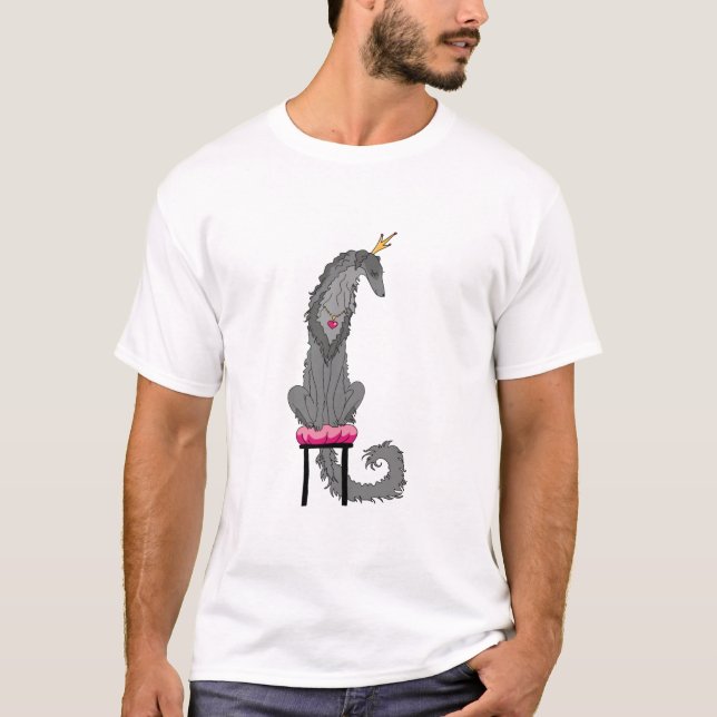 Camiseta Princesa Gray del Borzoi (Anverso)