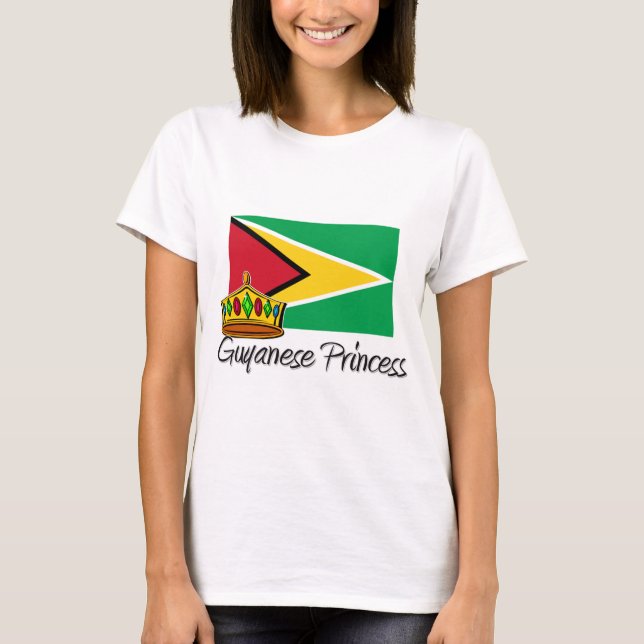 Camiseta Princesa guyanesa (Anverso)