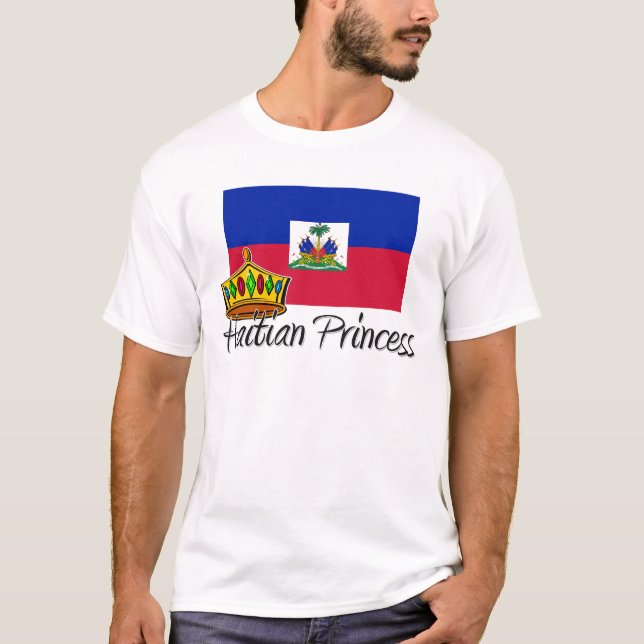 Camiseta Princesa haitiana (Anverso)