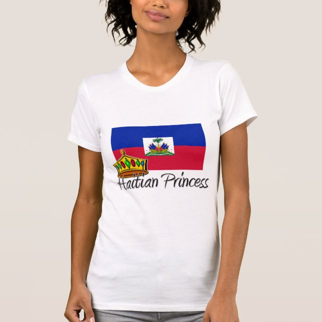 Camiseta Princesa haitiana (Anverso)