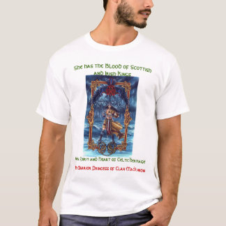 Camiseta Princesa-Herencia del guerrero de MacKinnon del