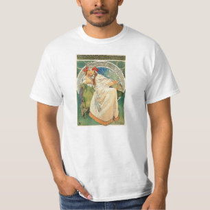 Camiseta Princesa Hyacinth T-shirt de Alfonso Mucha