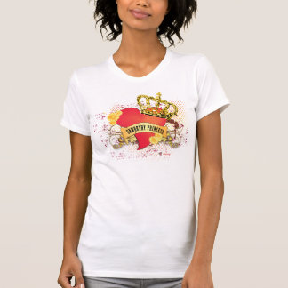 Camiseta Princesa indigna T-Shirt de las señoras