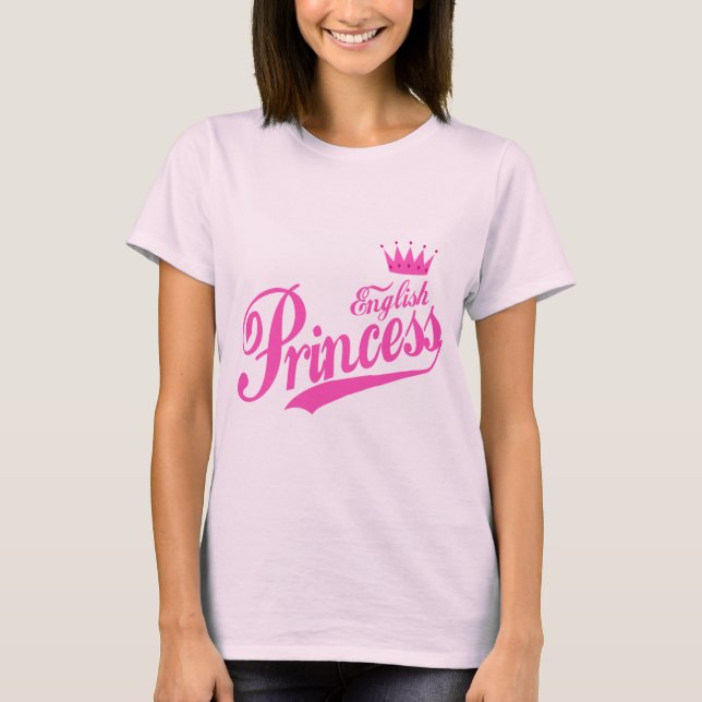 Camiseta Princesa inglesa (Anverso)