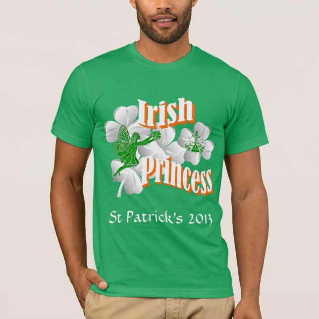Camiseta Princesa irlandesa con hada (Anverso)