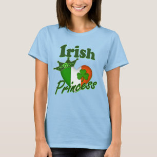 Camiseta Princesa irlandesa Heritage Heart