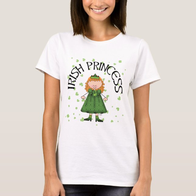 Camiseta Princesa irlandesa Redhead (Anverso)