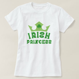 Camiseta Princesa Irlandesa St. Patrick's Day T-Shirt