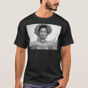 Camiseta Princesa Khmer en casa de Angkor Wat/Rahu