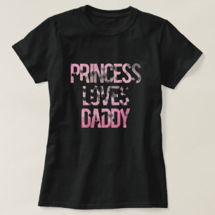 Camiseta Princesa Loves Daddy Shirt