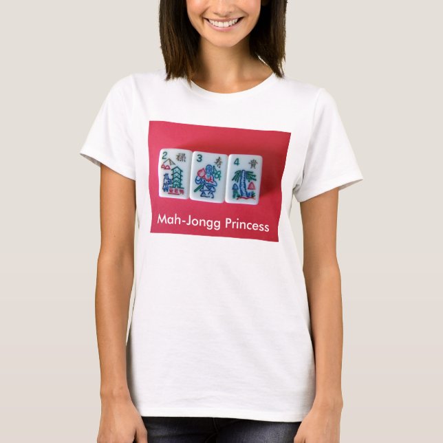 Camiseta Princesa Mah-Jongg (Anverso)
