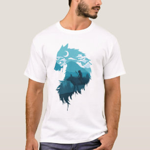 Camiseta Princesa Mononoke Wolf T-Shirt