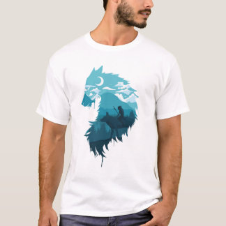 Camiseta Princesa Mononoke Wolf T-Shirt