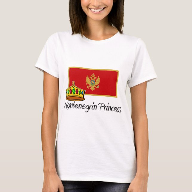 Camiseta Princesa montenegrina (Anverso)