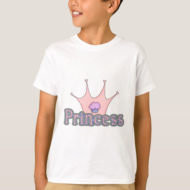 Camiseta Princesa niña (Anverso)