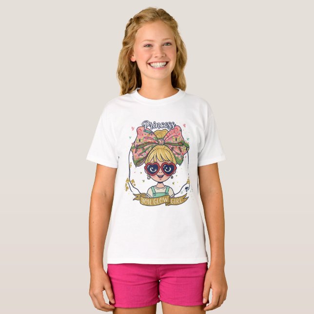 Camiseta Princesa Niña (Anverso completo)